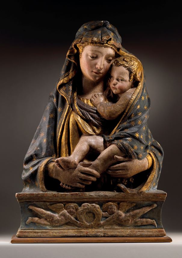 Lorenzo Ghiberti - Madonna and Child  | MasterArt